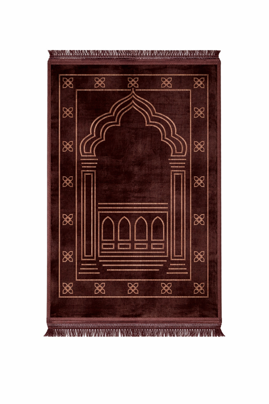 Premium Prayer Mat with Custom Embroidery